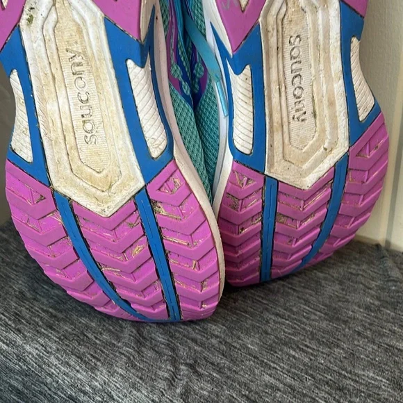 Saucony Axon Running Sneakers Women's Size 10 Blue S10657-30, Lace Up - Picture 7 of 11